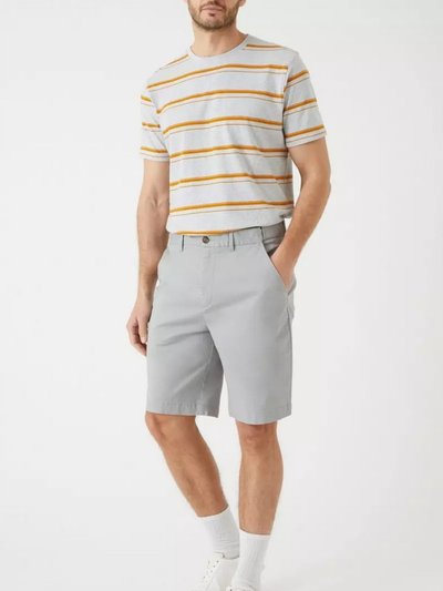 Maine Mens Premium Chino Shorts - Pale Grey product