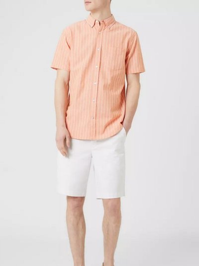 Maine Mens Premium Chino Shorts - White product