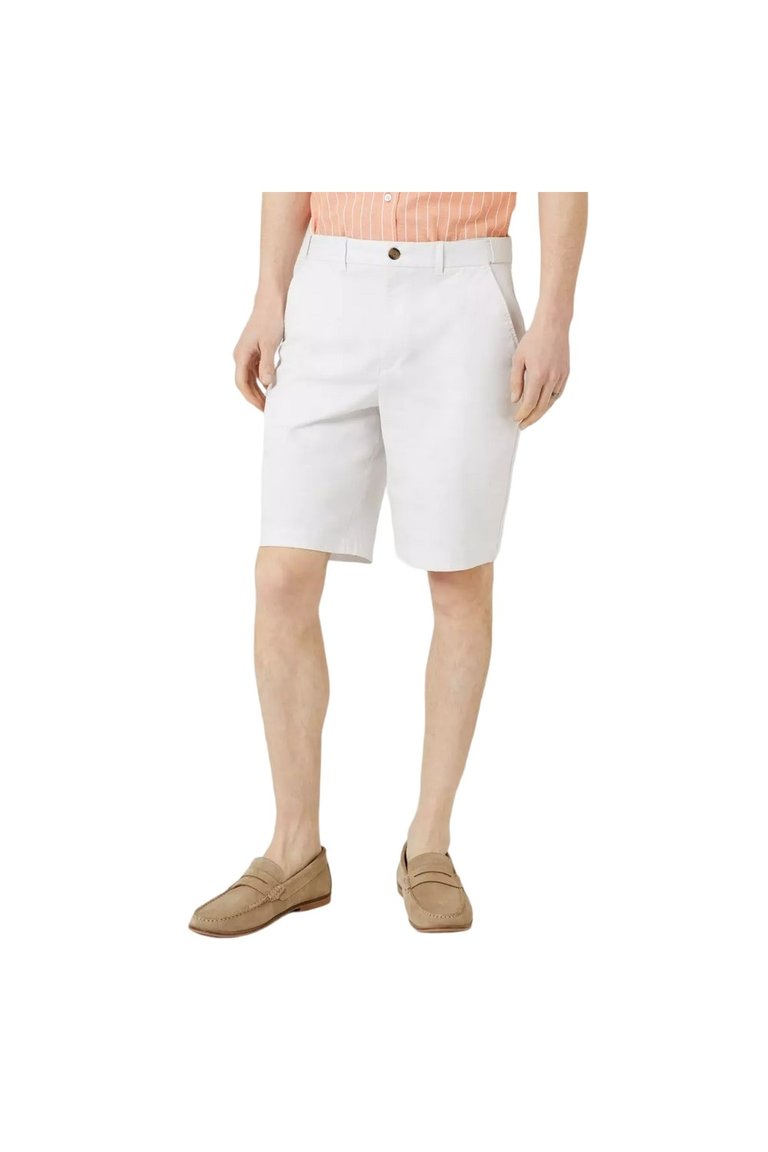 Mens Premium Chino Shorts - White