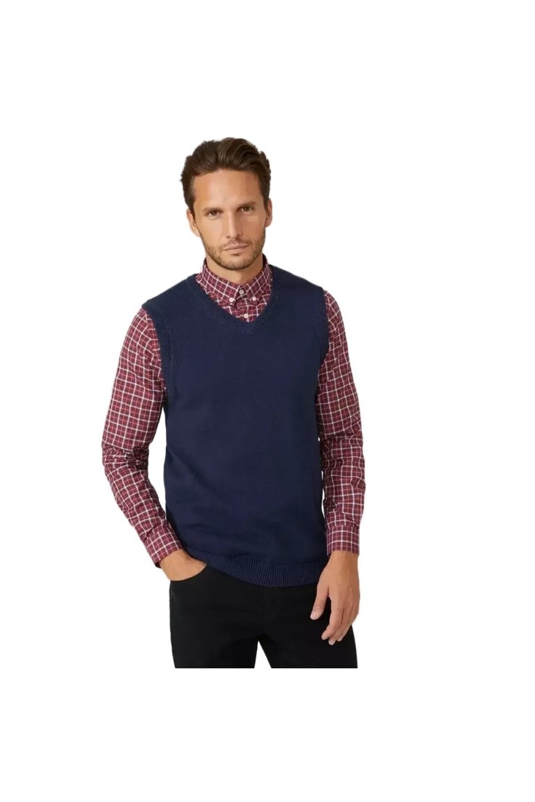 Mens Premium Cotton Knitted Sweater Vest