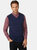 Mens Premium Cotton Knitted Sweater Vest - Navy