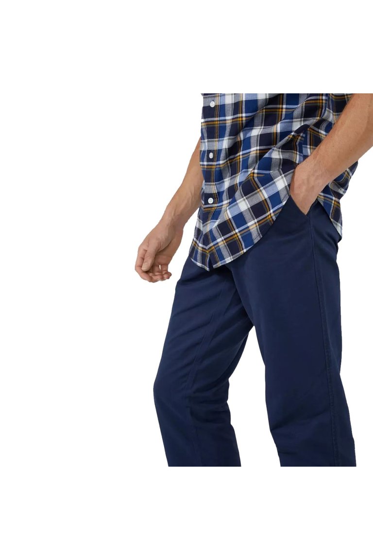 Mens Straight Leg Chinos - Royal Blue