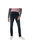 Womens/Ladies 5 Pockets Straight Leg Jeans - Dark Wash