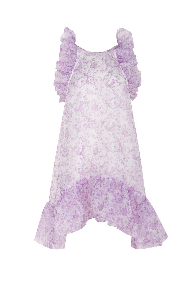 The Romance Gown - Lavender Dream Boquet