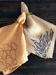 Fox Fire Belgian Linen Napkin - Fox Fire