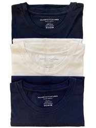 Cotton Silk Touch Crewneck 3-Piece Gift Pack - Basic Present