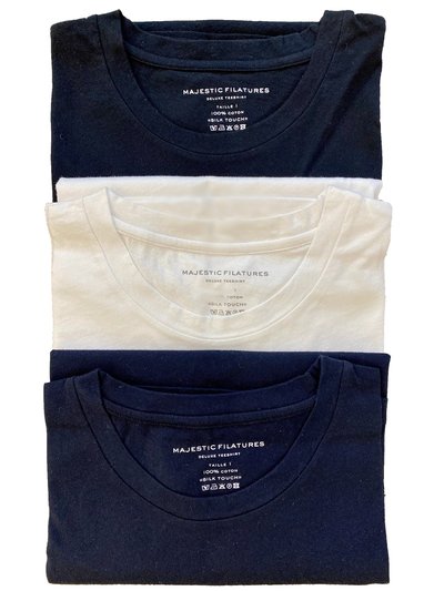 Majestic Cotton Silk Touch Crewneck 3-Piece Gift Pack product