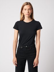 Cotton 'Silk Touch' Short Sleeve Crew Neck T-Shirt