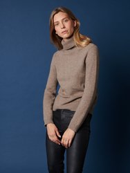 Cashmere Long Sleeve Turtleneck Sweater