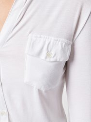 Soft Touch Long Sleeve Pocket Shirt