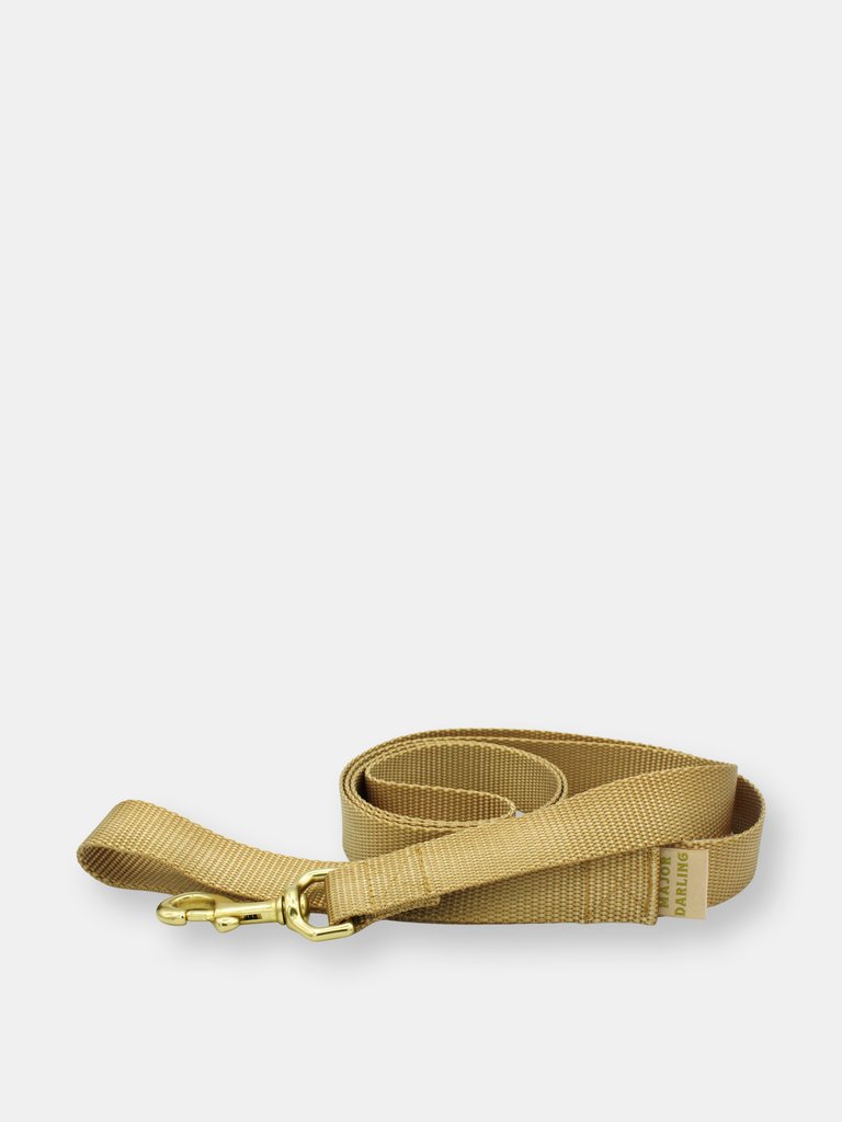 Basic leash - Gold
