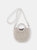 Ashley Mini Straw Bag - Gray