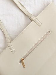 Estelle Organizational Tote - White