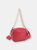 Kate Camera Bag with Webbing Strap - Red