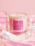 Iridescent Pink Candle