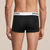 Men's Classic Black Boxer Trunk Underwear with Pouch