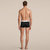 Men's Classic Black Boxer Trunk Underwear with Pouch