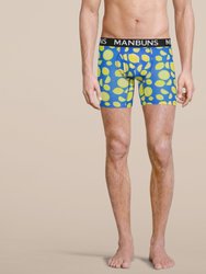 Men's Lemon Boxer Brief Underwear