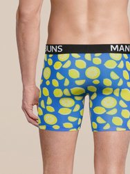 Men's Lemon Boxer Brief Underwear