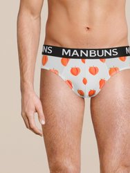 Men's Peach Brief Underwear - Peach