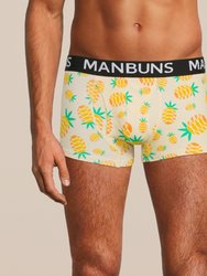 Men's Pineapple Boxer Trunk Underwear - Pineapple