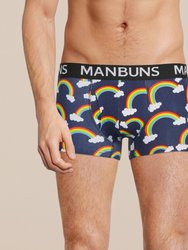 Men's Rainbow Boxer Trunk Underwear - Rainbow