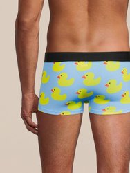 Men's Rubber Duckies Boxer Trunk Underwear