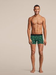 Men's Weed Boxer Brief Underwear with Pouch