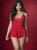 Sleep Romper 7411 - Red