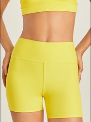 IdealLift High-Rise Short - Lemon