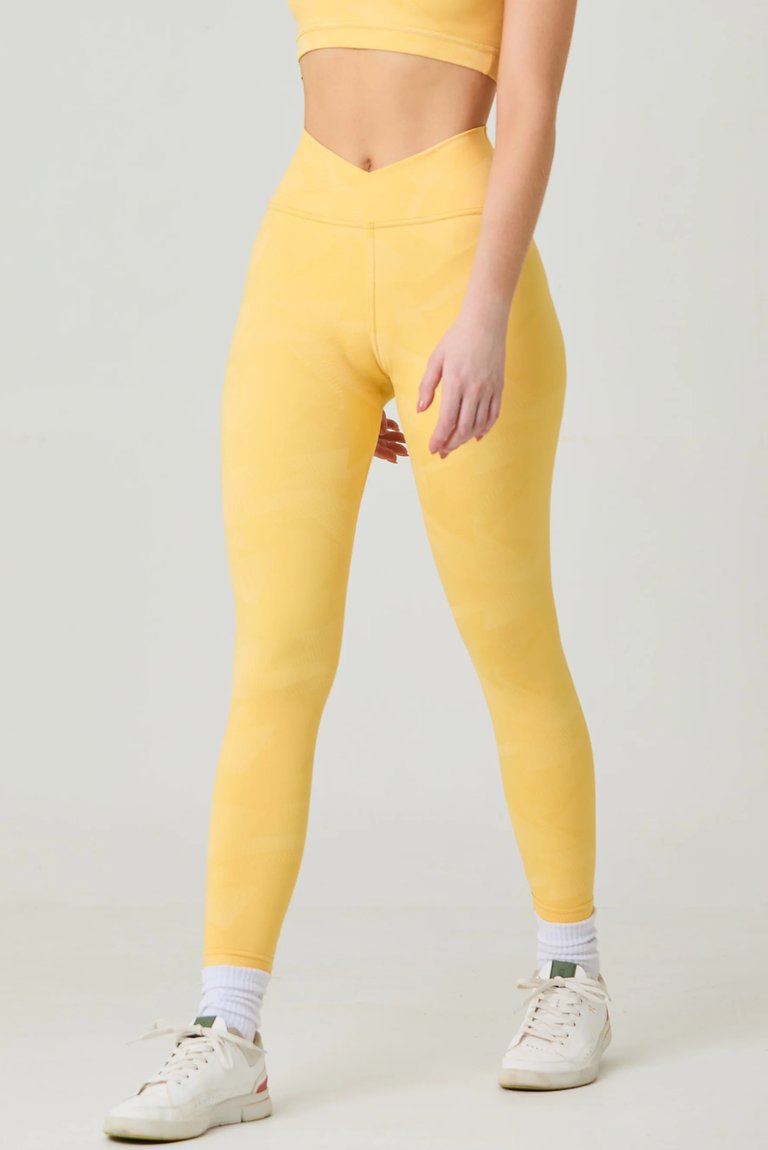 Maqui Ideal Lift Legging V - Sun kissed Yellow - Sun Kissed Yellow