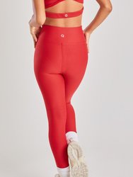 Ultimate Fit High-Rise Legging - Red