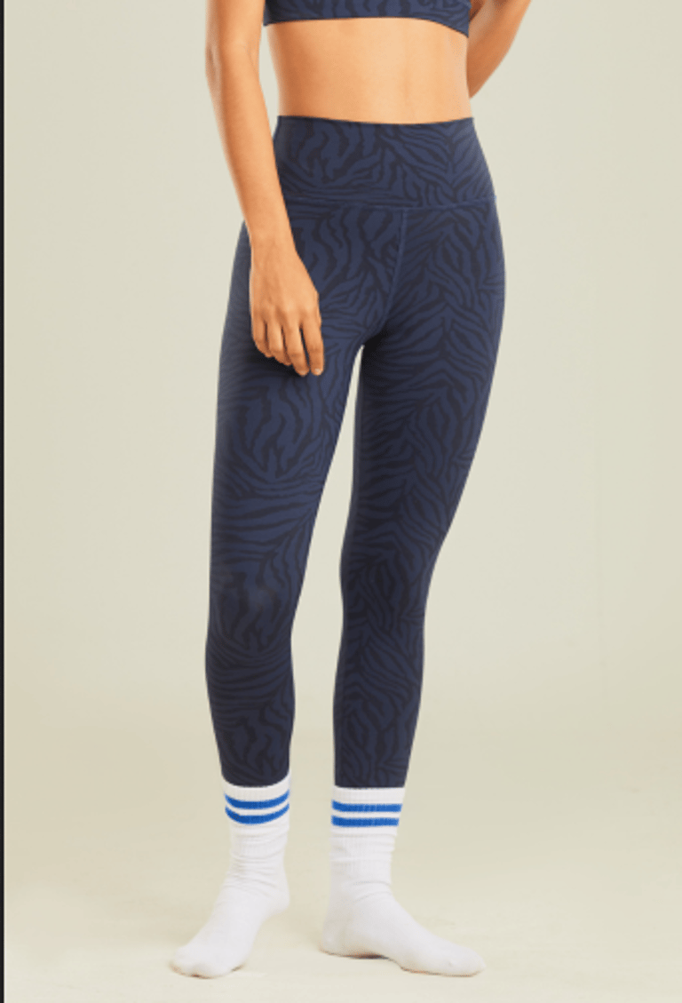 Ultimate Fit Printed Leggings - Indigo - Indigo