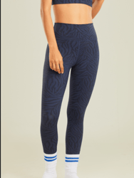 Ultimate Fit Printed Leggings - Indigo - Indigo