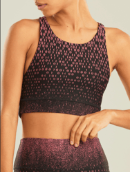 Ultimate Fit Printed W Sports Bra - Puzzle