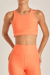 Ultimate Fit Textured W Sports Bra - Soda Pop