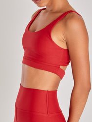 Ultimate Fit Twisted Double Strap Sports Bra