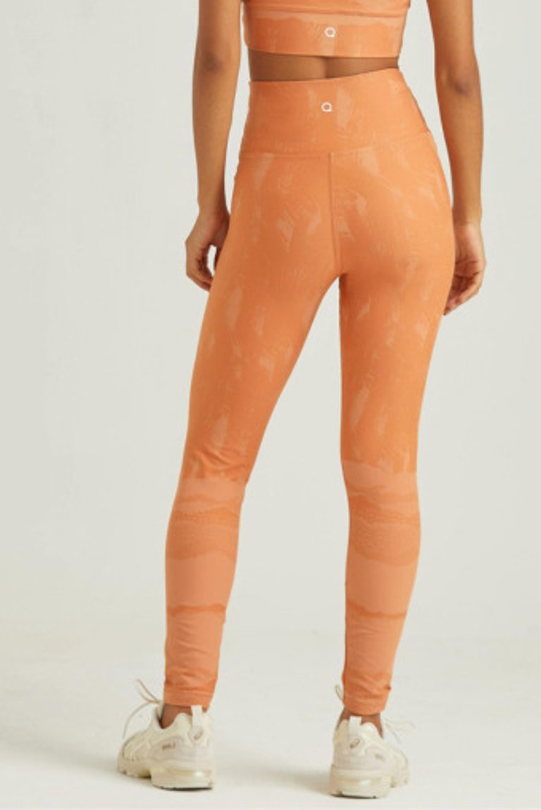 UltimateFit™ High-Rise Legging V - Tangerine