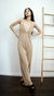 Venice Viscose Jumpsuit - Sand