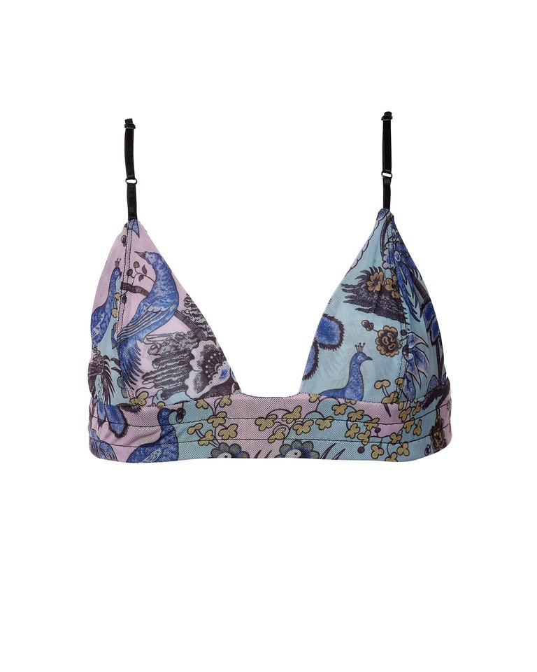 Yin Yang Bralette - Blue/Pink/Purple