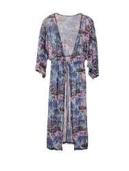 Yin Yang Kimono - Blue/Pink/Purple