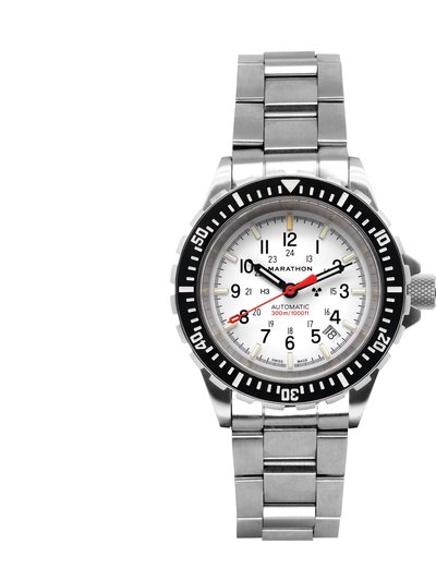 Marathon 41mm Arctic Edition Large Diver's Automatic (GSAR) With Stainless Steel Bracelet product