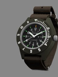 41mm Sage Green Pilot's Navigator Watch (Quartz)