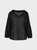 Sport Eyelet Pullover Blouse Theme: Summer Pics In Black