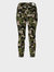 Velvet Silea Print Jean Pant Night Train Theme In Black