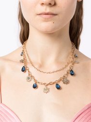 Blue Layered Necklace