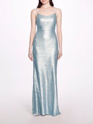 Amalfi Dress - Silver - Silver