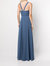 Aprilia Dress - Slate Blue