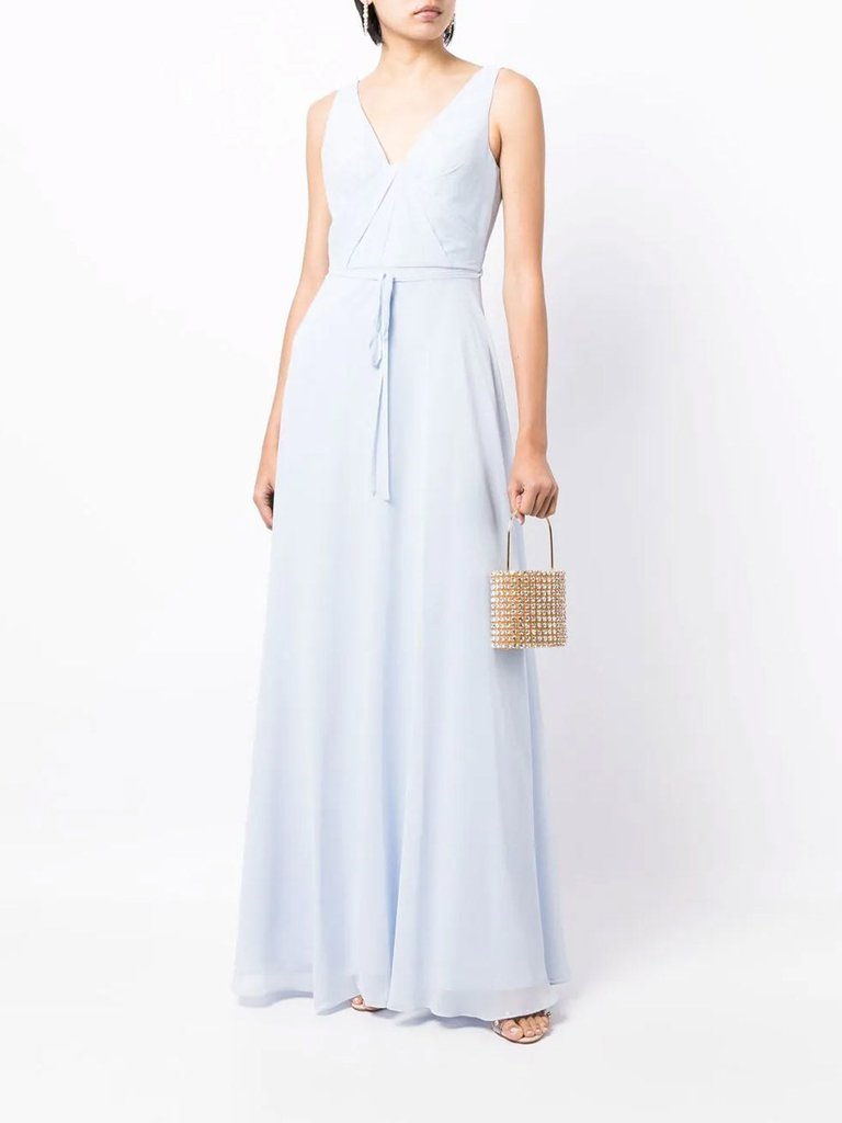 Calabria Gown - Ice Blue