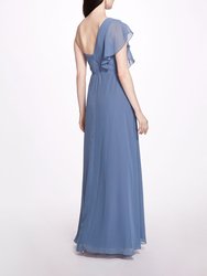 Cosenza Dress - Slate Blue 